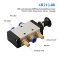 Industrial Push Pull Valve - 5 Ways