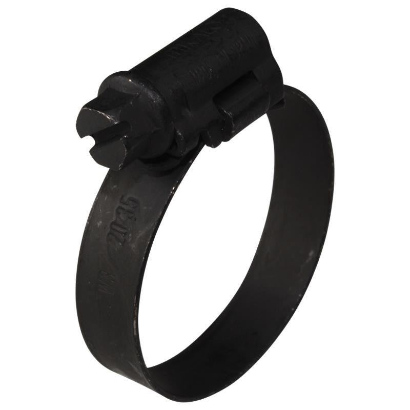 Mikalor Black Worm Drive Hose Clamps - Jubilee Style by Mikalor