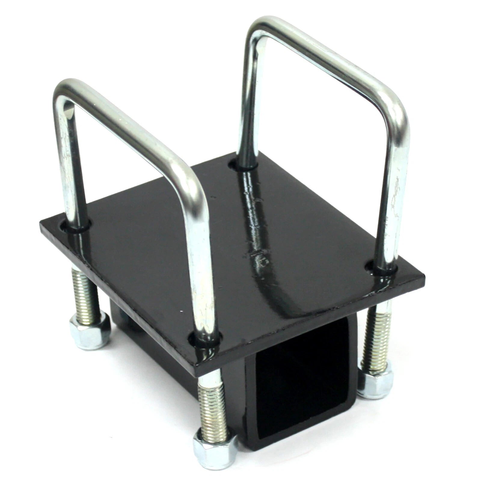 Rv Bumper Bike Cargo Carrier 2" Hitch Receiver Adapter Rear Mount 4"