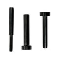 1/8" Cable Rail T316 Black Oxide Ss Invisible Receiver End + Dome