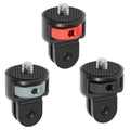 Universal Conversion Adapter 1/4" Inch Mini Tripod Screw Mount For
