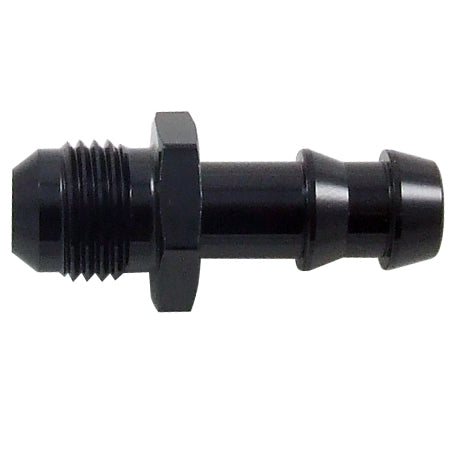 An -8 (-8an An8) Male to 15MM I.d Hose Barbed Fitting in Black