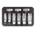 9pc Slotted Diesel Injector Fuel line Flare Nut Socket Thermo Switch