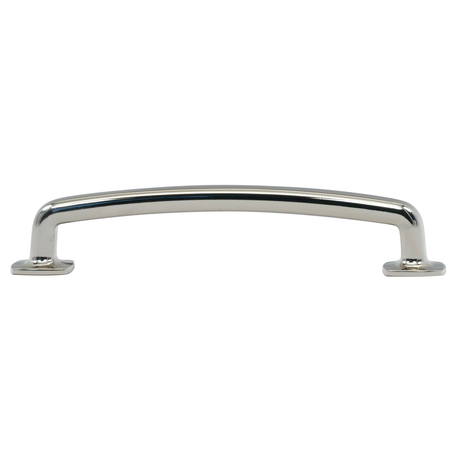 Industrial Style 5-1/32" Polished Nickel Kitchen Cabinet Pull Handle