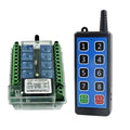 Wide Range Of Use 8 Channel Wireless Rf433mhz Remote Control Switch