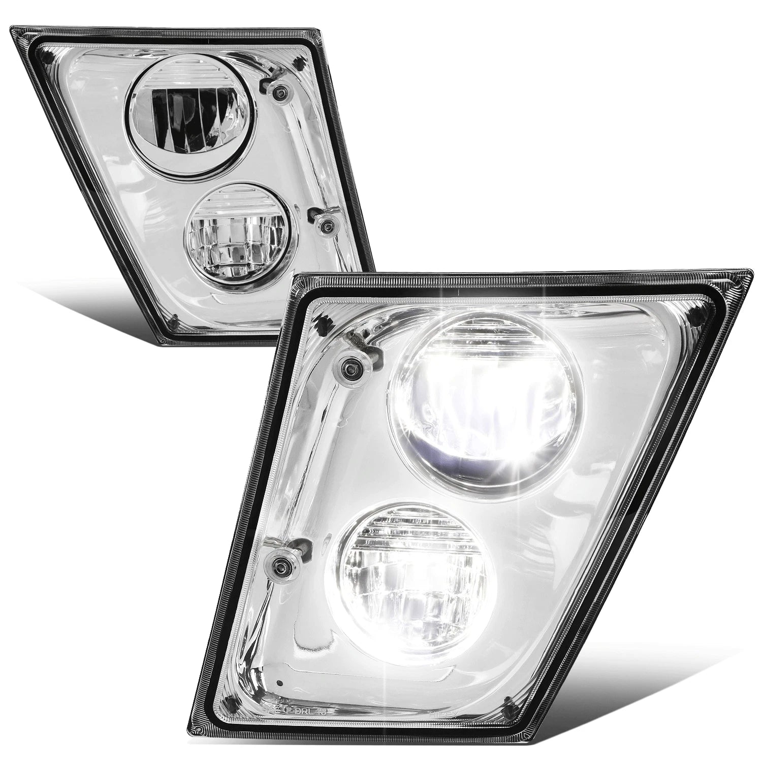 Fit 03-17 Volvo Vn Vnl Vnm Vnx Chrome Housing Full | Built Supply Co