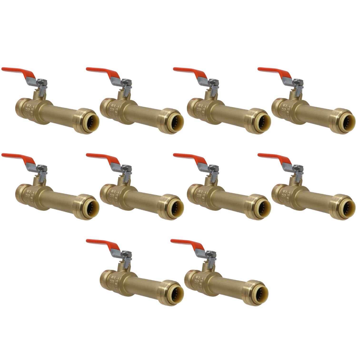 XFITTING 1/2" Push Fit Slip Ball Valve