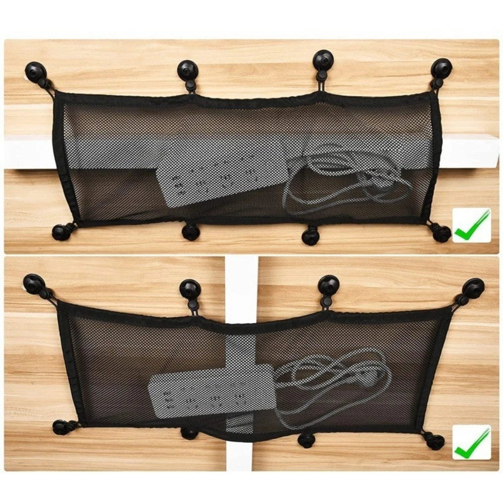 Heat Dissipating Cable Management Net Safe Storage For All Electronic