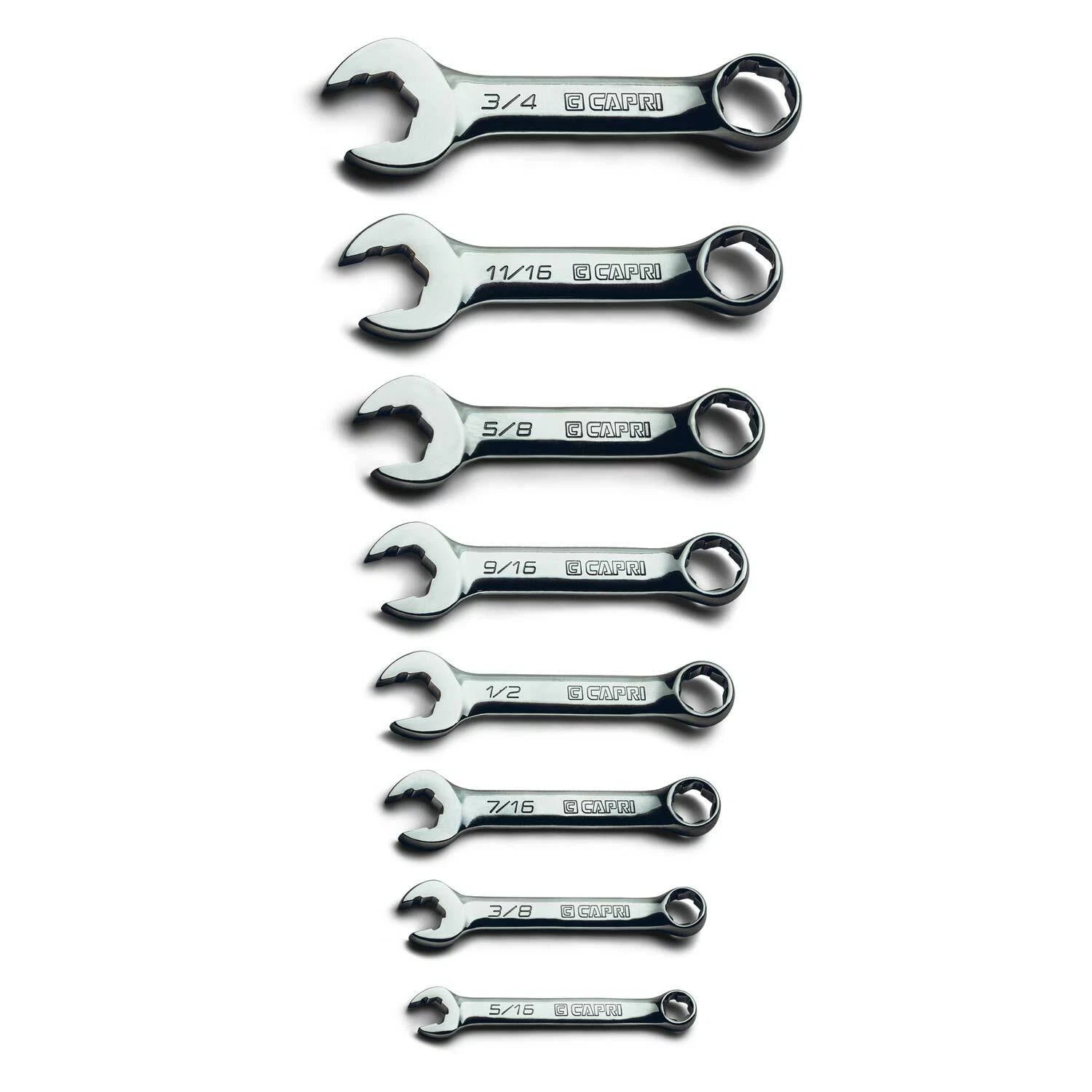 Capri Tools Wavedrive Pro Stubby Combination Wrench,