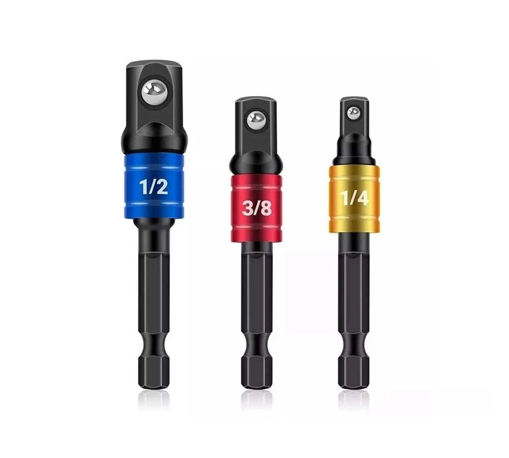 Hex Power Drill Bit Drive Socket Holder Adapter Extension