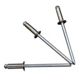 M5 Diameter Stainless Steel Open End Countersunk Head Blind Pop Rivets