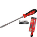 Neilsen 9pc Ratchet Screwdriver Bit Set