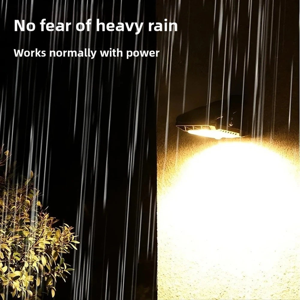 No Drilling Solar Wall Lamp Motion Sensor Light Solar Powered Charging