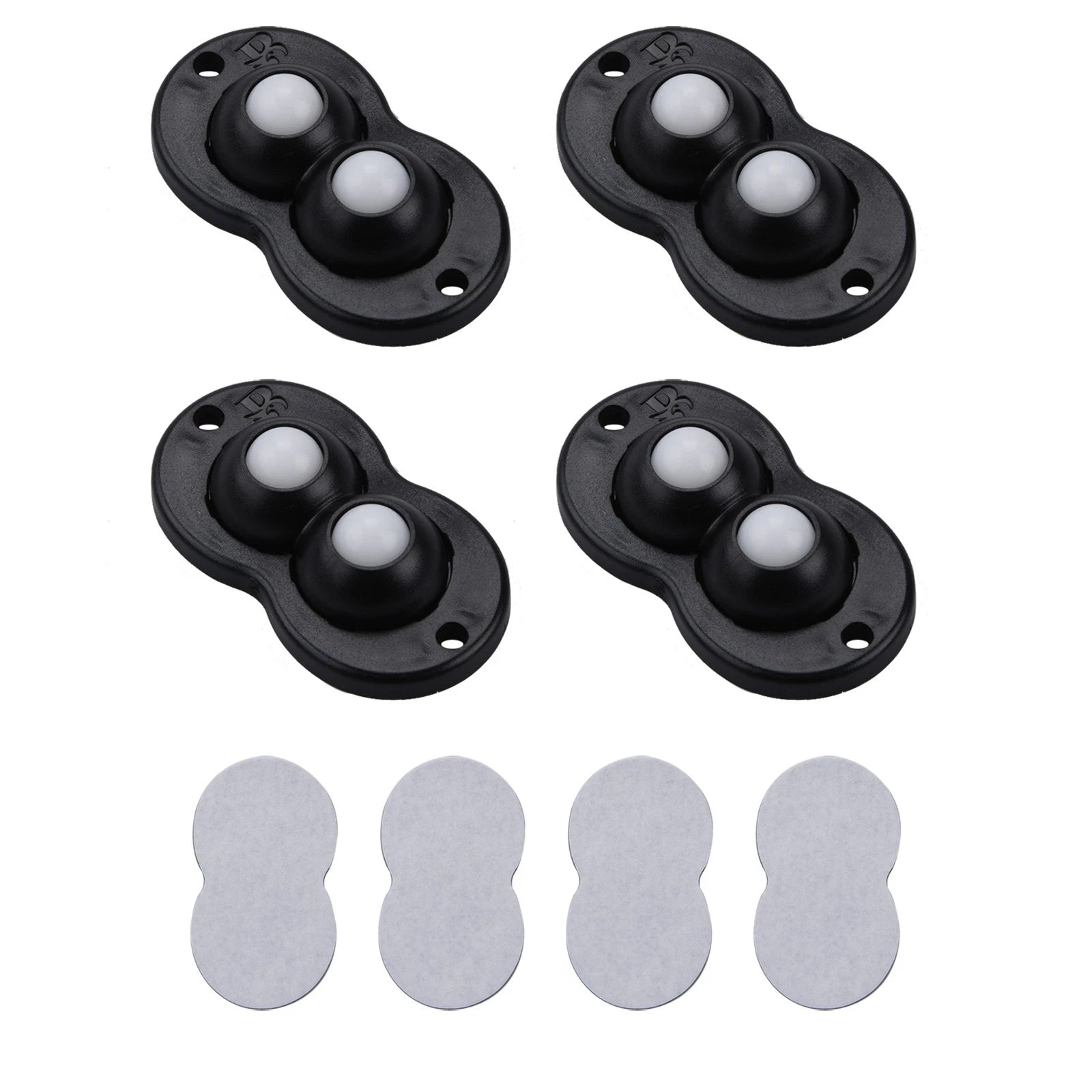 Self Adhesive Caster Mini Wheel Swivel Wheels Accessories For Storage