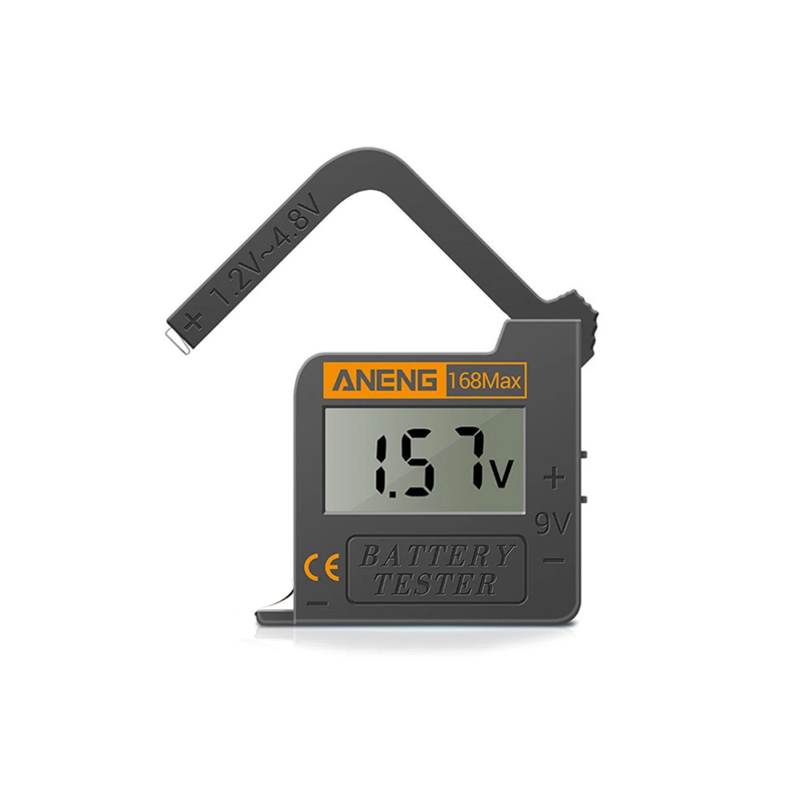 Digital Battery Tester Detector Diagnostic Volt Checker For Aaa Aa C