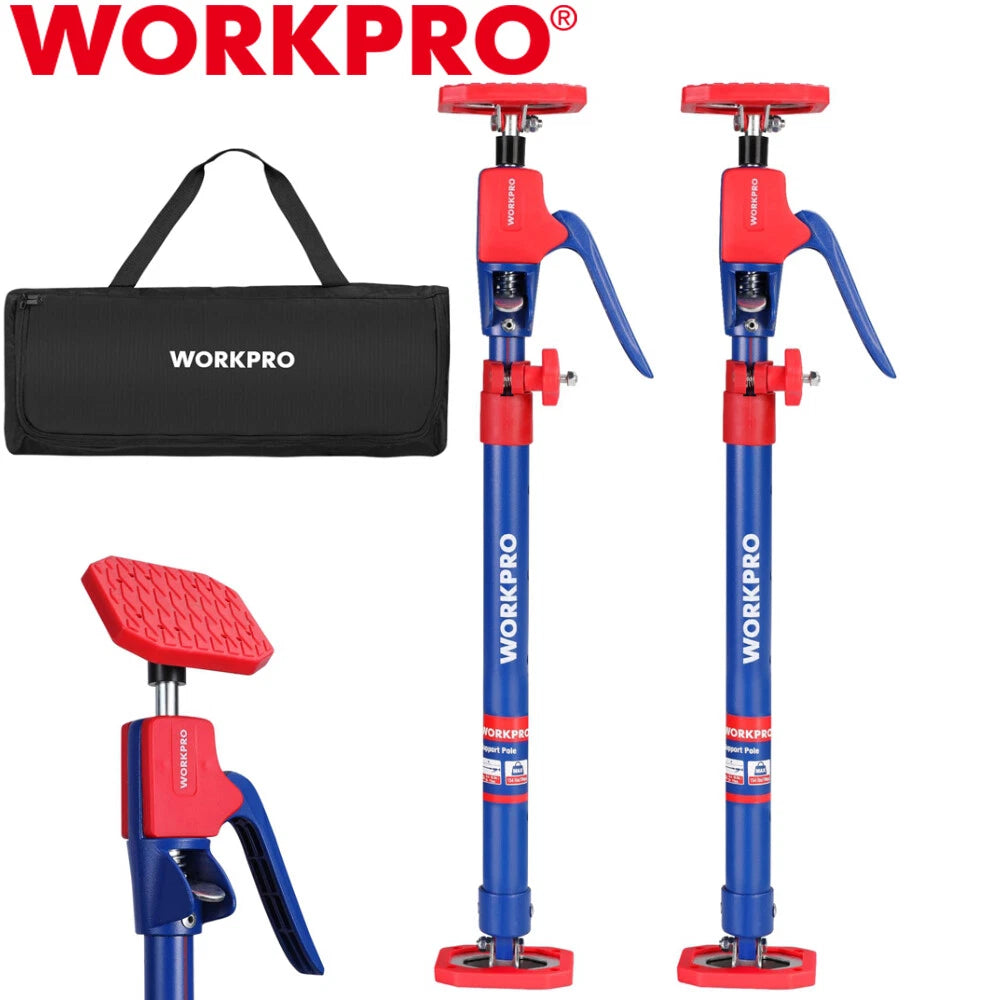 Workpro 2pks Cabinet Jack Support Pole Set 23-3/5" To 45-3/10" Quick