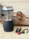 Solar Rechargeable Led Lantern Camping Power Bank Emergency Phone Usb