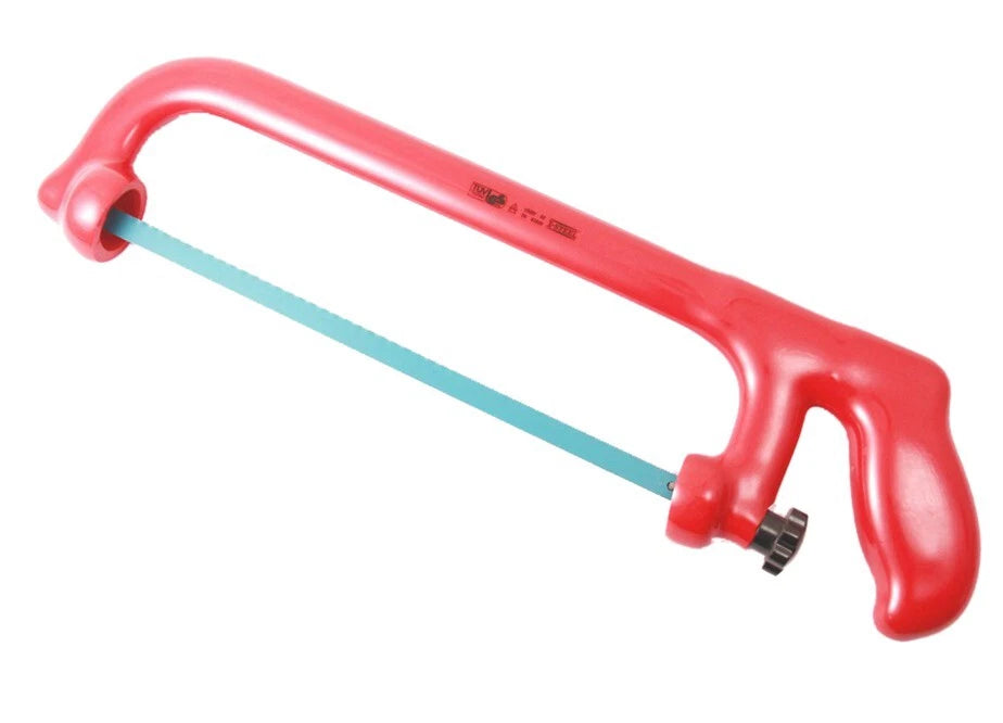 X-Steel 12" Fully Insulated VDE Junior Hacksaw Frame Hack Saw Electrician 1000V