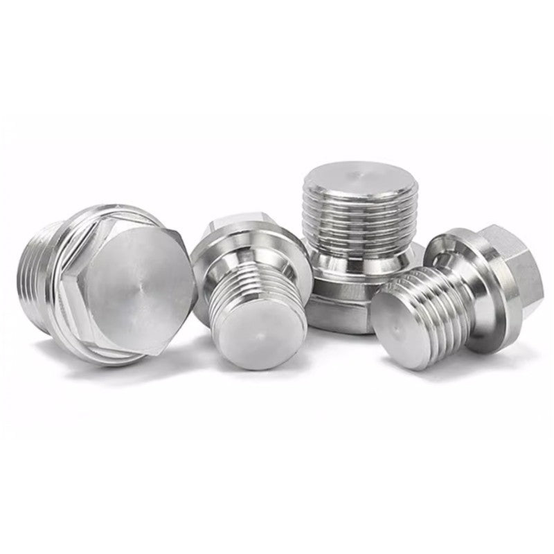 Flanged Hex Head Hydraulic Plug