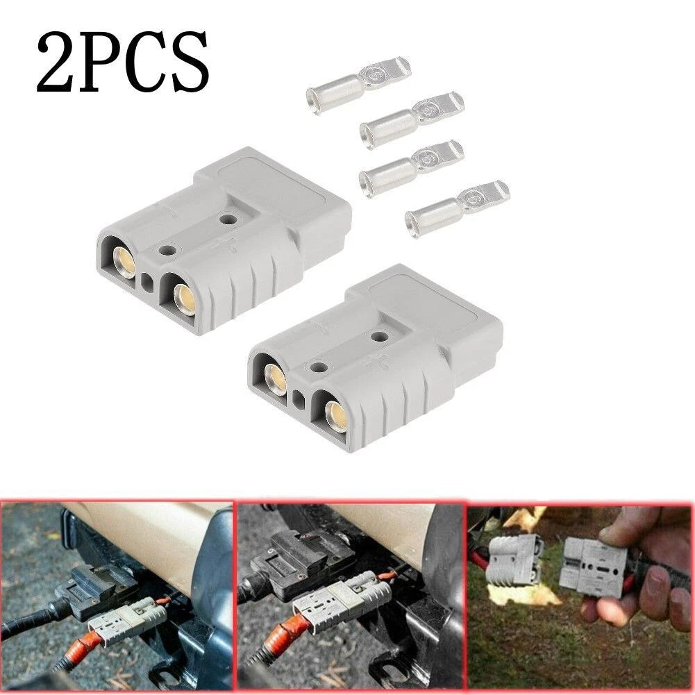 High Power And Temperature Usage 50 Amp 600V Power Connector Pack Of