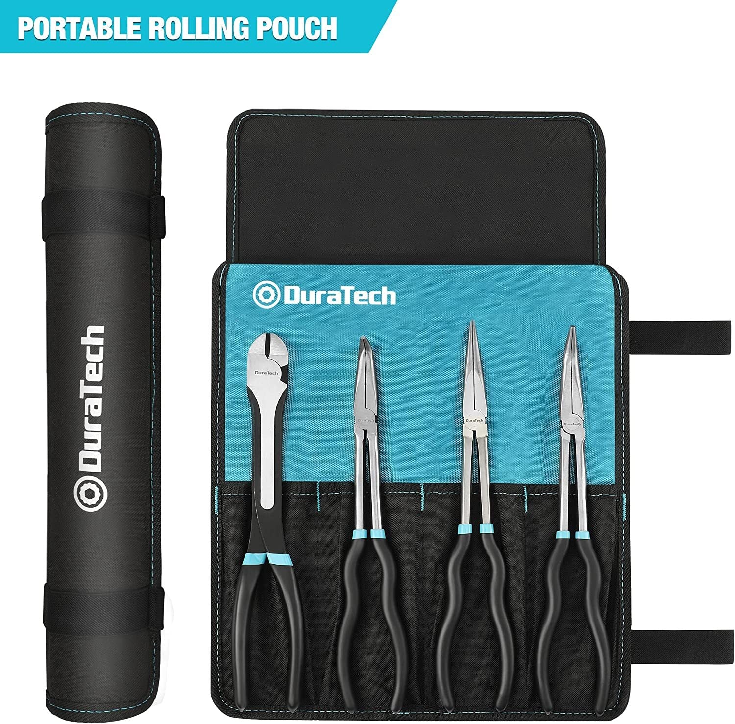 DURATECH 11" Long Needle Nose Pliers Set by DURATECH