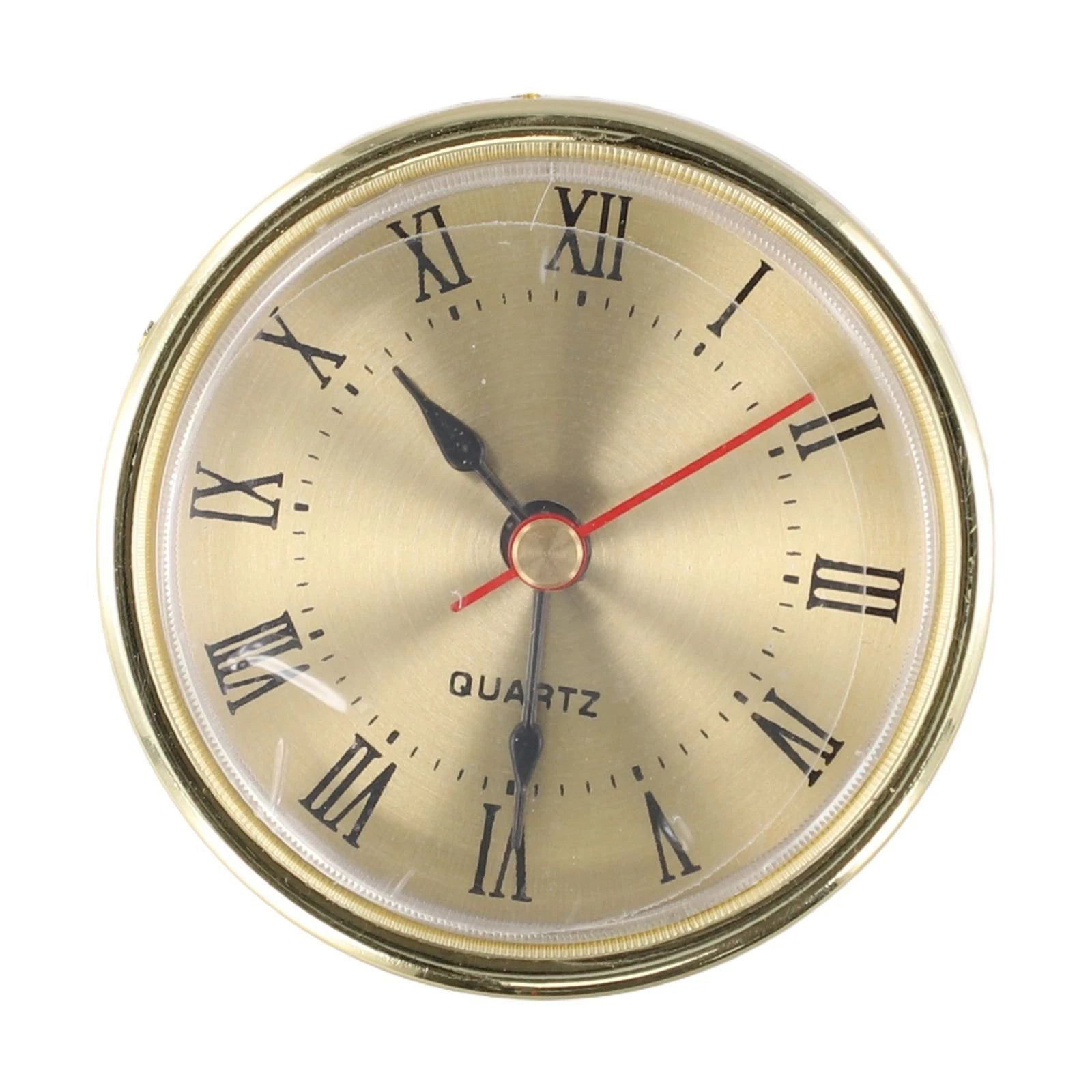 Precision Gold Roman Numbers Clock Inserts Replacement 65mm