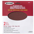 Hyde 9"/225mm Wall Sanding Discs Hook & Loop 150 | Built Supply Co
