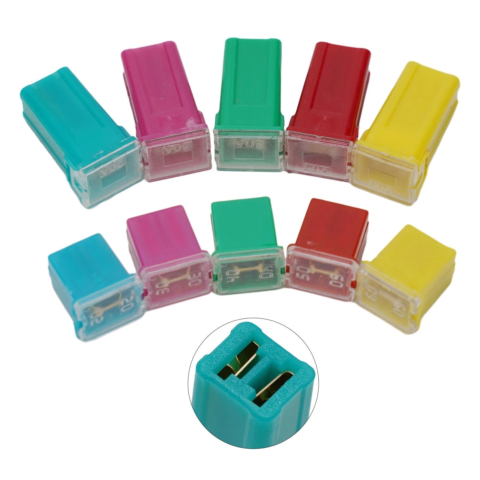 Reliable 20a 60a Car Auto Van Fuses Essential Pack For Newer Cars And