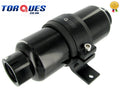 AN -12 (JIC -12 ORB-12) Black Anodised Billet Fuel Filter 30 Micron