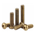 DIN 7985 Solid Brass Phillips Screws - M2 to M8