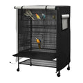 Bird Cage Cover Lightweight Black Waterproof Breathable Oxford Cloth