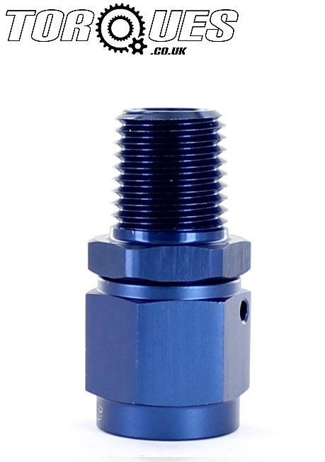 An-6 (6an) Female to 1/4" Npt Male Oil Pressure Sender / Gauge Take