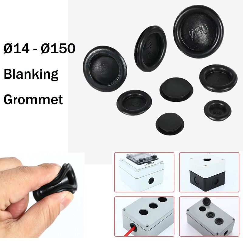 Rubber Blanking Grommets 14mm-150mm