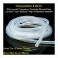 Food Grade Clear Silicone Rubber Hose Tubing 0.5-60mm