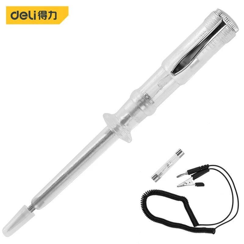 Test Pencil Electrician Sharpened Probe Tip Equipped Led Measuring