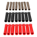 Set Of 8 Spark Wire Heat Shield Sleeves 63 Inch 2500 Degree Heat
