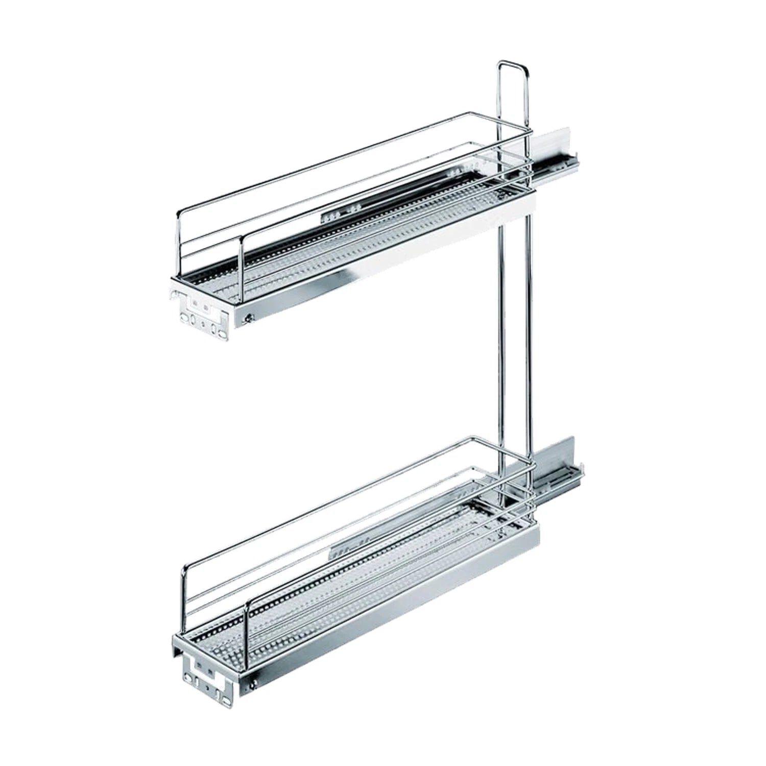 Kitchen Pull Out Slide Cabinet Storage Organizer Spice Bottle Rack