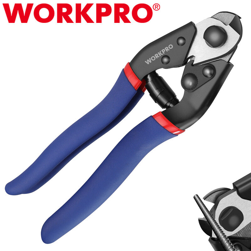 WORKPRO 7.5" Cable Cutter Heavy Duty Wire Rope Cutter
