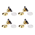 Speaker Spike Golden Copper Stand Feet Cone Base Pads Stick-on