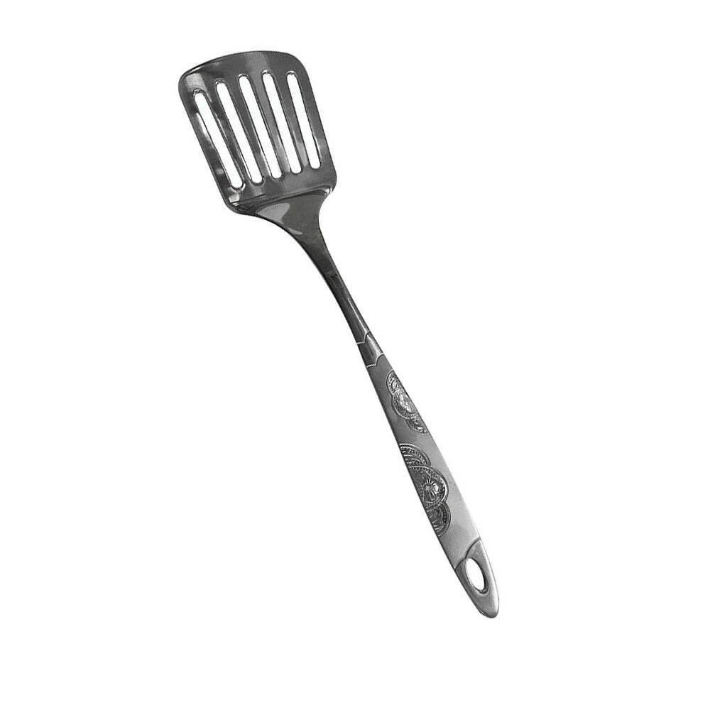 Slotted Turner Spatula 12-3/4 Inch, Stainless Steel Profession