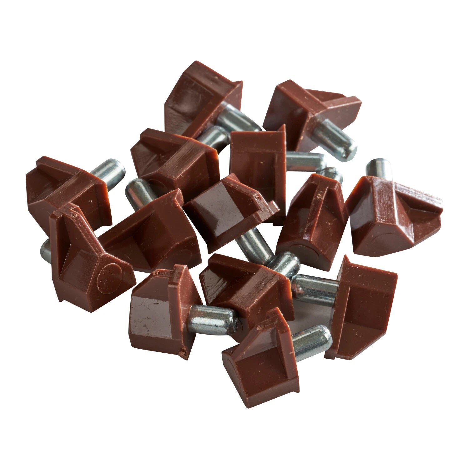 Rok 5mm Brown Shelf Support Pin Peg Kitchen Cabinet Book Shelves