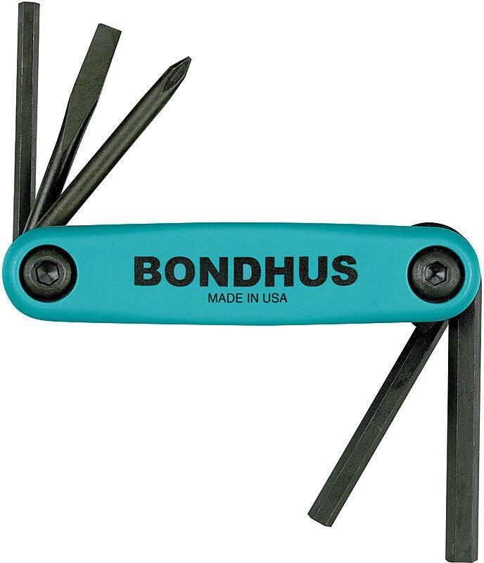 Bondhus Gorilla Grip Utility Fold Up Driver Set