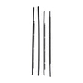 4x Window Sweep Belt Weatherstrip for Honda Civic Sedan 92-95