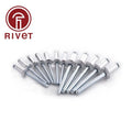 Din Den Iso 15977 M4.8 Blind Rivet Pop Fasteners Round Head Open Dome