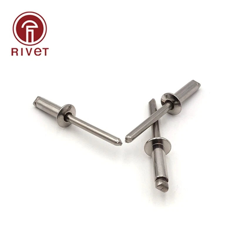 Stainless Steel And Steel Blind Rivet Round Head Open Type Csk Head