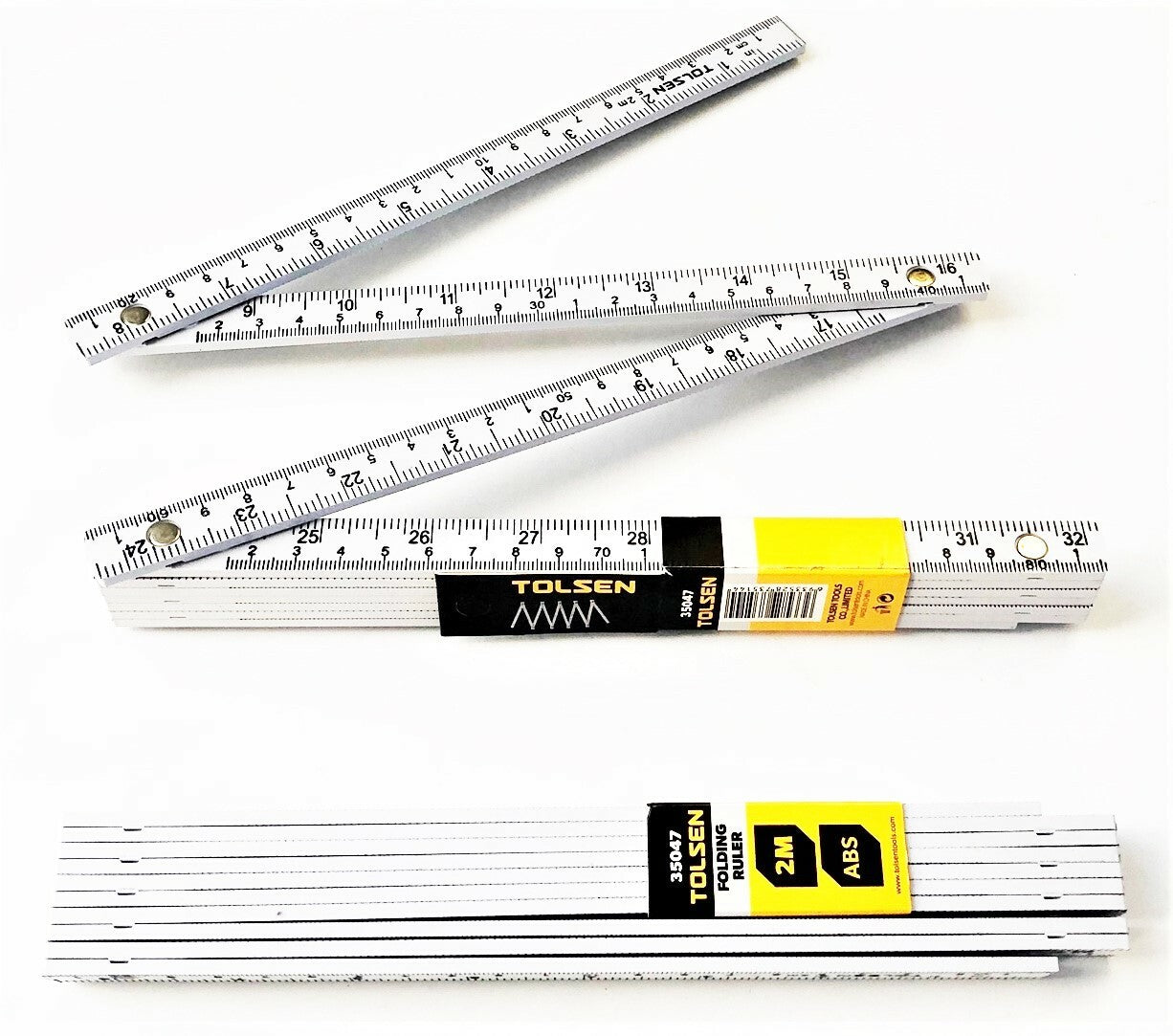 Tolsen Carpenters Folding Ruler Tape Measure