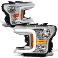 Fit 18-20 Ford F150 Chrome/ Amber Led Drl | Built Supply Co