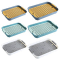 Rabbit Litter Box Small Pet Toilet Tray Rabbit Guinea Pig Litter Tray