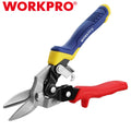 Workpro 8" Aviation Snips Straight Cut Heavy Duty Metal Cutter With