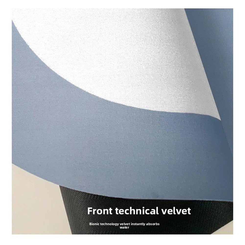 Drainage Optimized Diatomite Countertop Mat For Kitchen Dish And